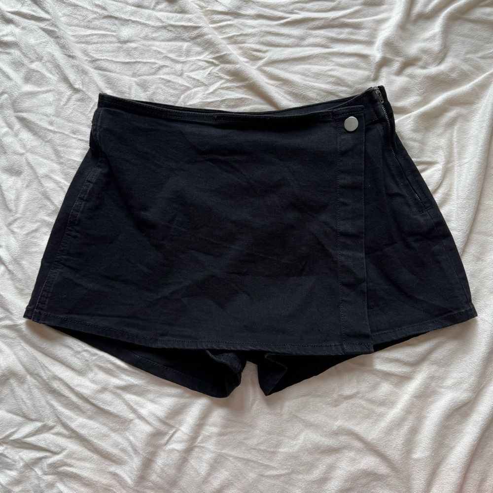 Grunge Y2K Punk Glam Wrap Skort - Picture 3 of 8